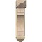 Ekena Millwork Merced Arts and Crafts Rough Sawn Bracket w/ Offset Brace, Douglas Fir, 8"W x 24"D x 36"H BKT0806X24X36MRC03RDF - alternate 4